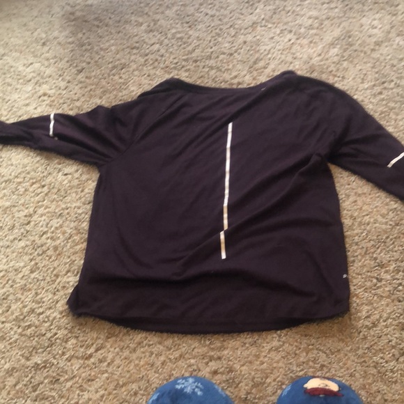 Purple Nike dri fit long sleeve shirt - Picture 3 of 3